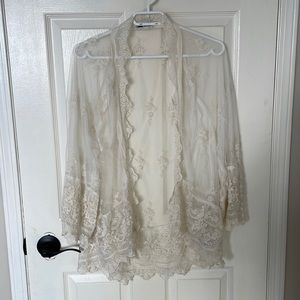 Lace cardigan